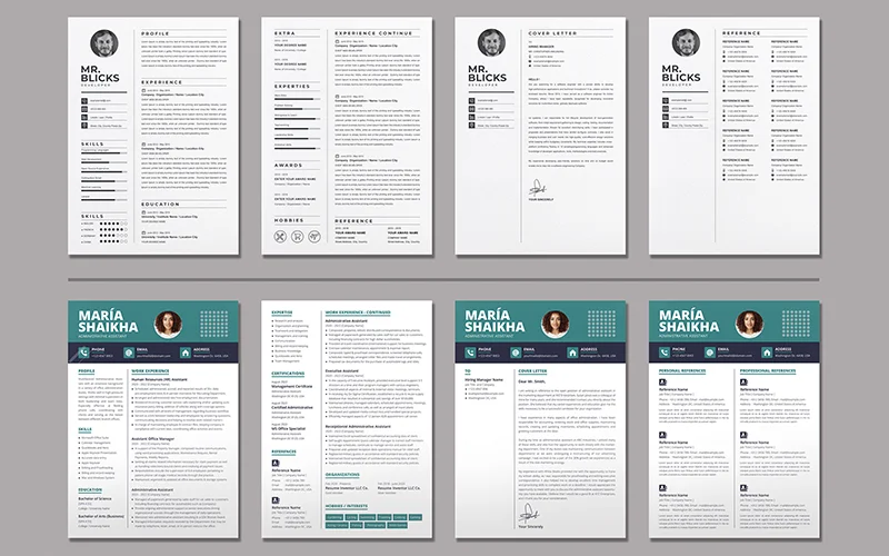 Professional CV templates