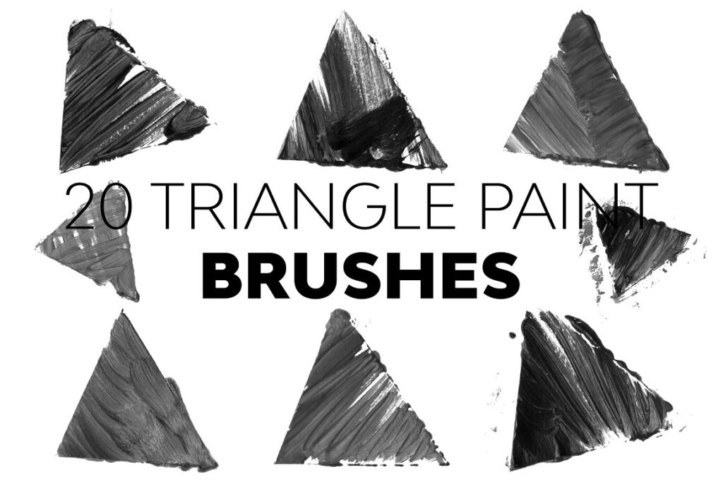 triangle photoshop texture brushes