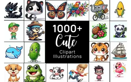 1000+ cute clipart images feature image