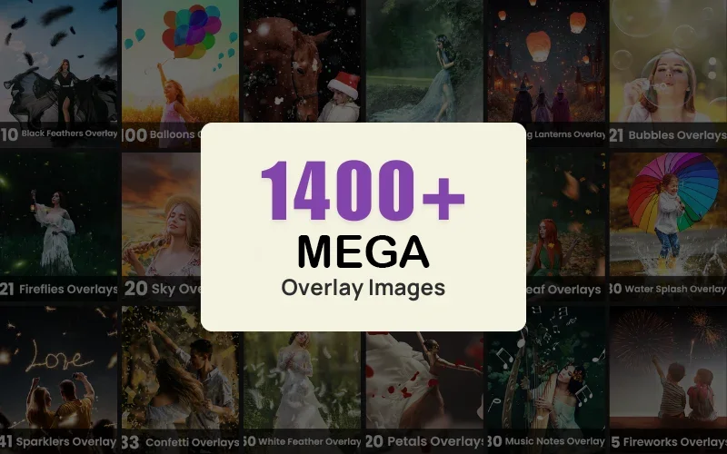 Mega Overlay Bundle Feature Image