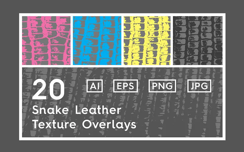 snake leather natural texture