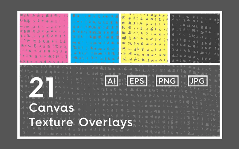 canvas texture overlays
