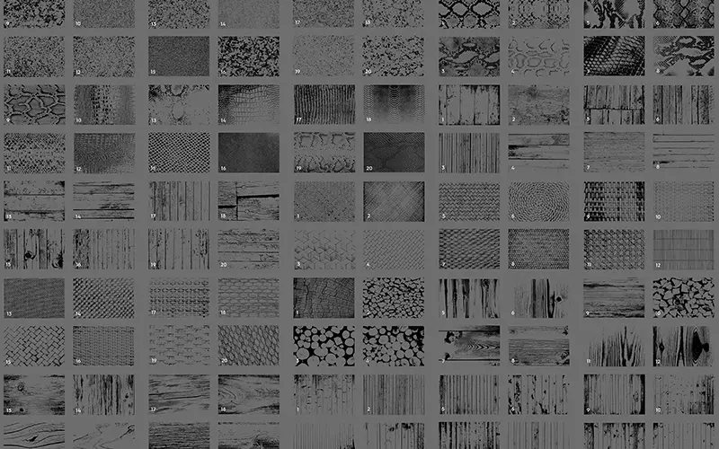 a collage of the previews of the natural textures
