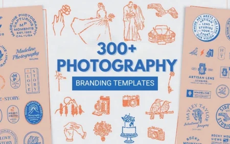 Photography branding templates bundle feature image