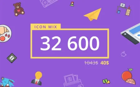 32000 icons pack feature image