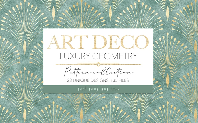 Art deco patterns feature image