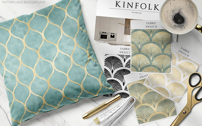 Designs inclued in this bundle used as a print on cushion cover