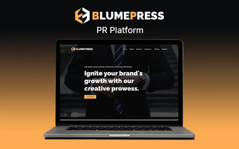 Blumepress - PR Platform Feature Image