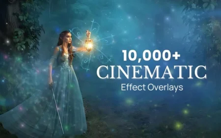 10000+ Cinematic Effect Overlays Bundle