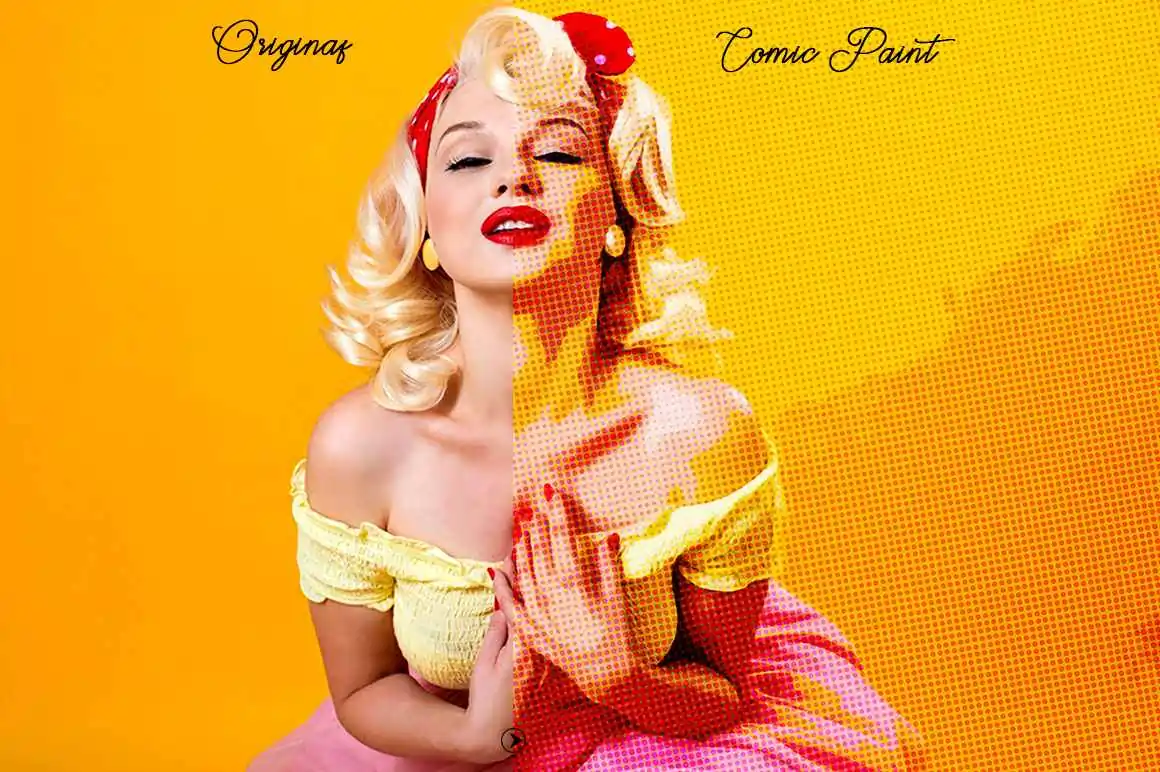 photoshop comic book effect