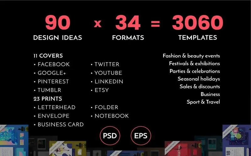 branding templates, business identity template