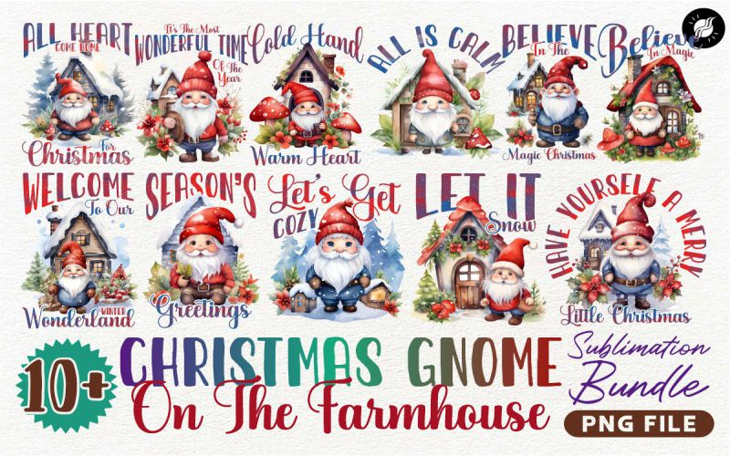 Christmas Farmhouse Gnome