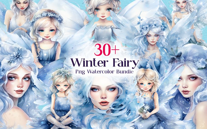 Winter Fairy PNG
