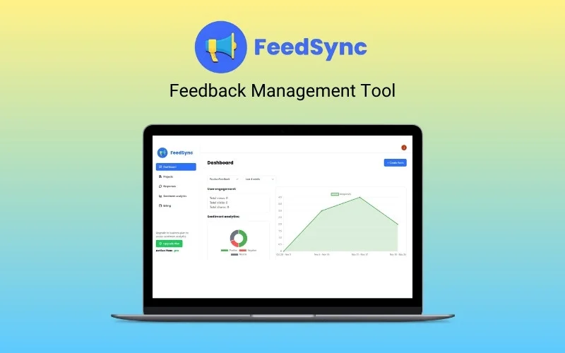 FeedSync - Feedback Management Tool Banner