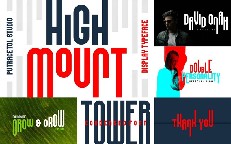 High-Mount-Font, Rough font