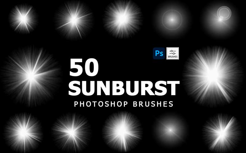 Sunset Photoshop brushes