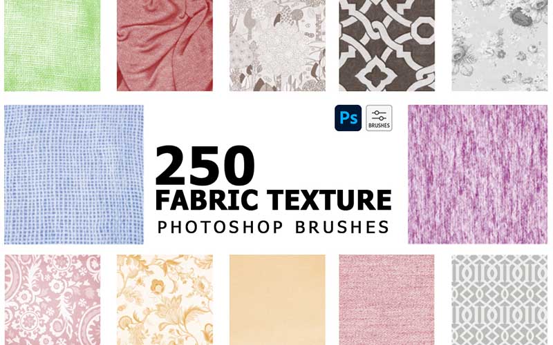 Fabric texture PS brushes
