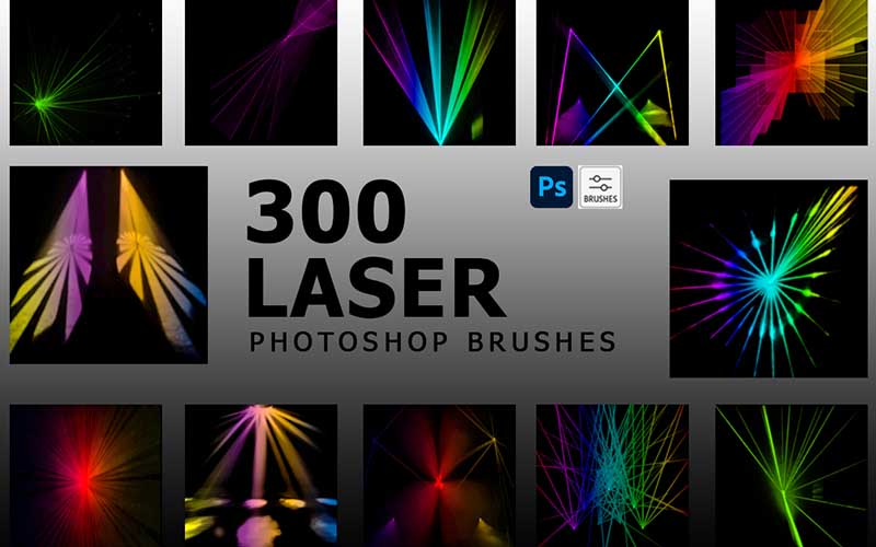 Laser PS brushes