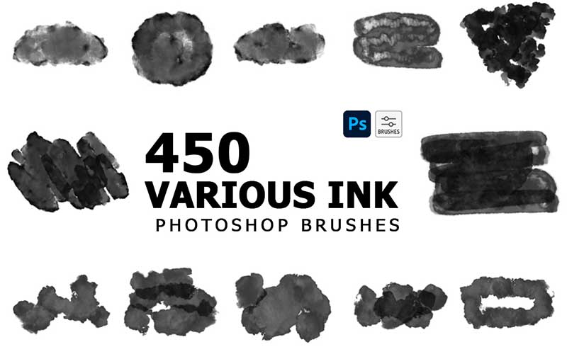 various ink PS Brushes