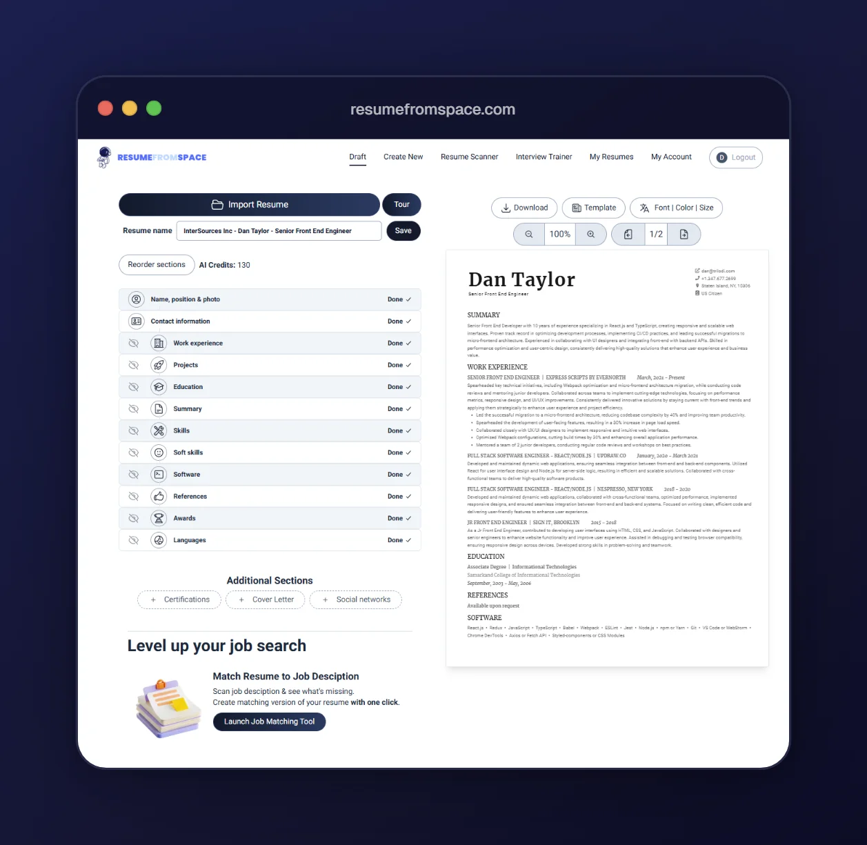 Rewrite And Enhance Using AI Import Options