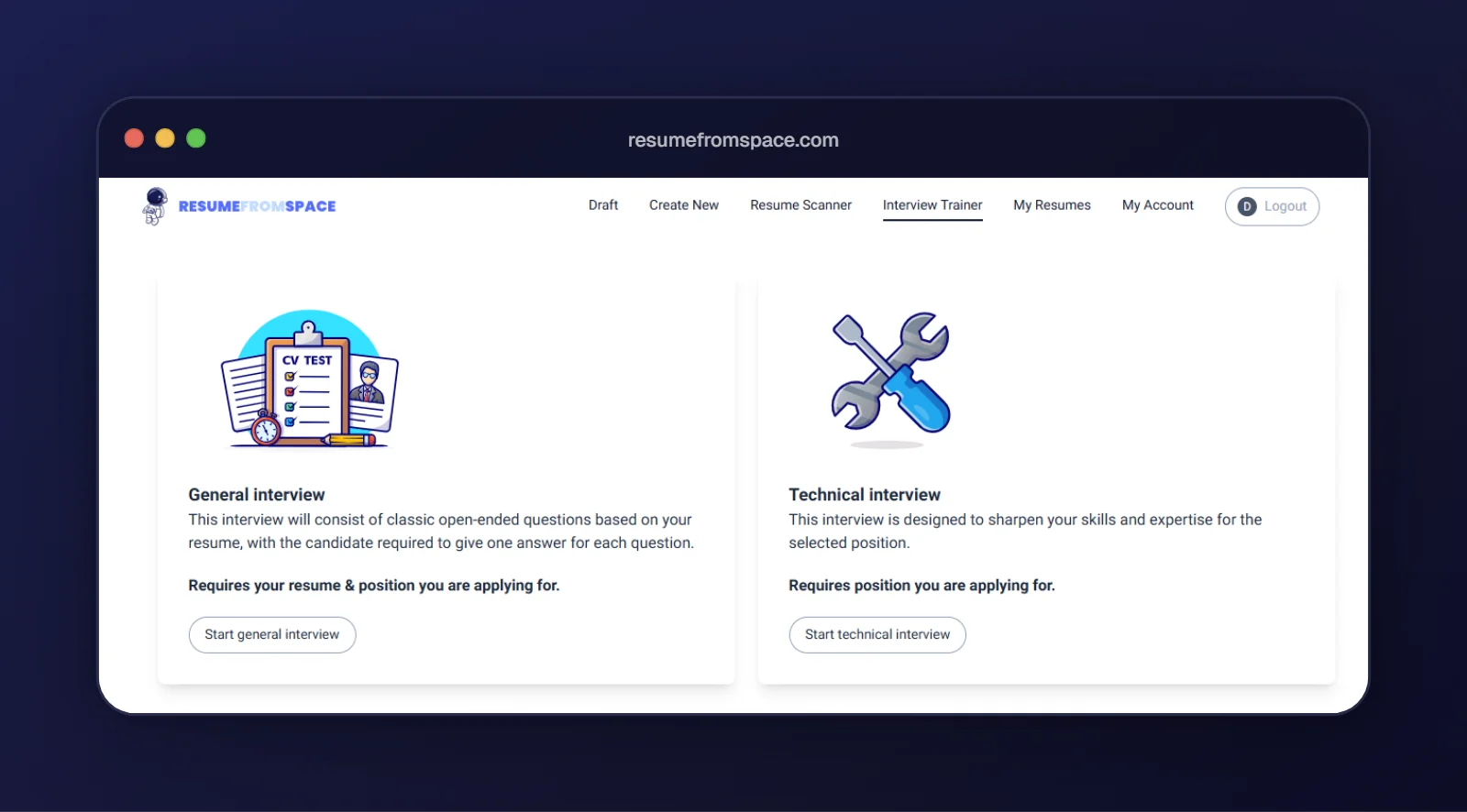 Rewrite And Enhance Using AI, Interview Trainer Tool