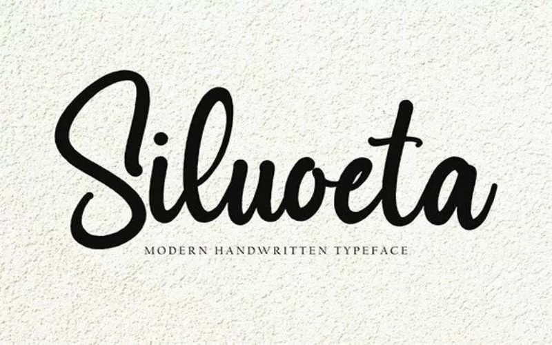 Siluoeta-Font