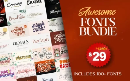 awesome fonts bundle feature