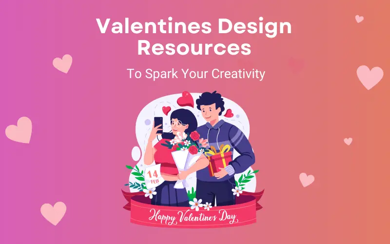 Valentine's Design Resources Feature image