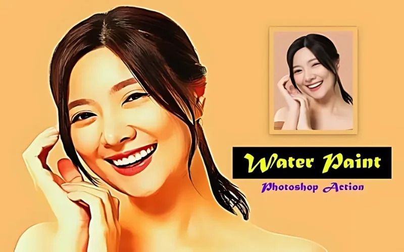 photoshop water effect, cool photoshop actions