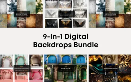 digital backgrounds feature