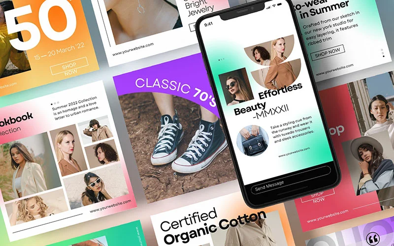 insta feed templates