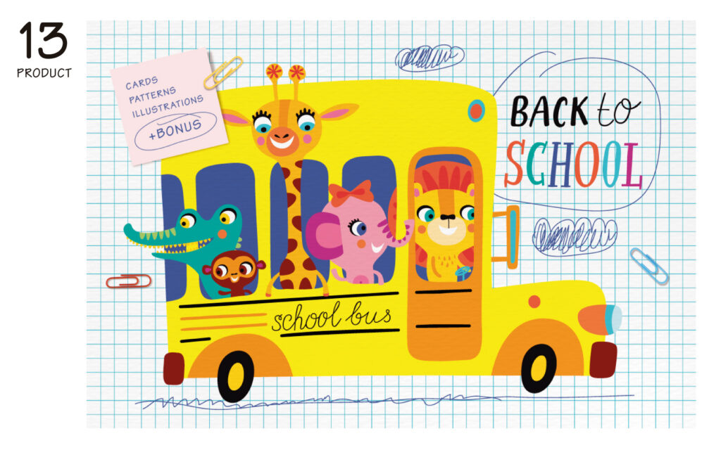 Back to school graphics