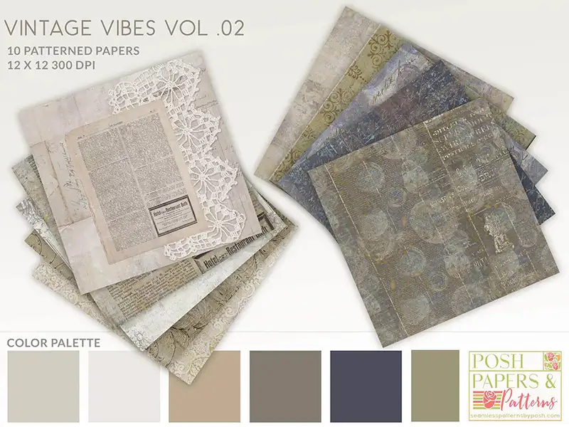 vintage pattern paper, vintage paper patterns