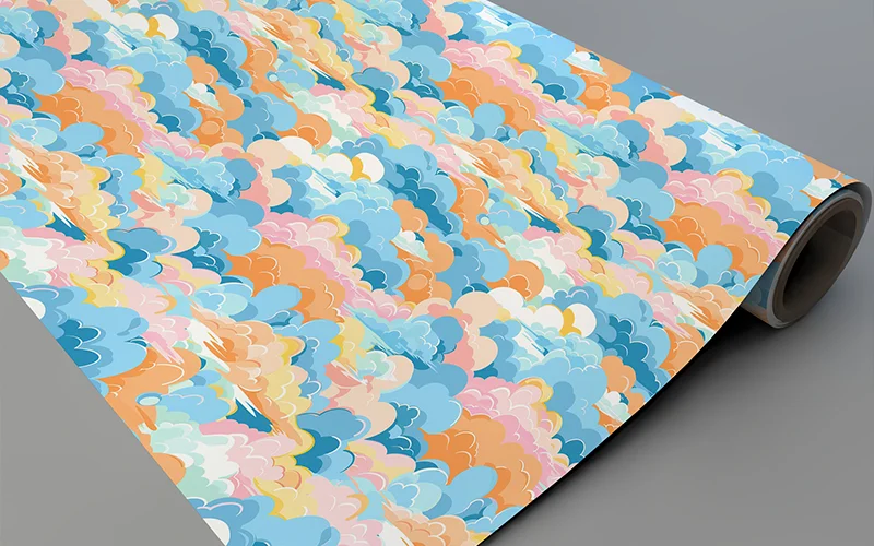 A cloud wallpaper included in the bundle