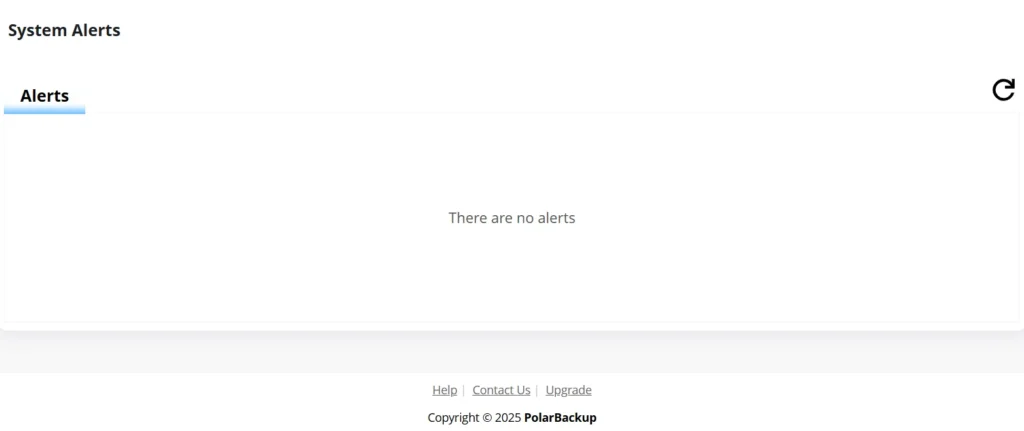 System Alerts Preview
