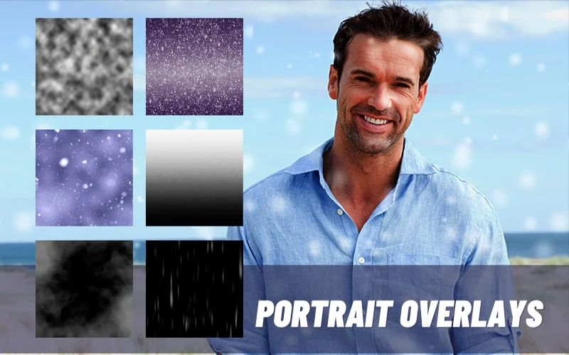 overlay portrait