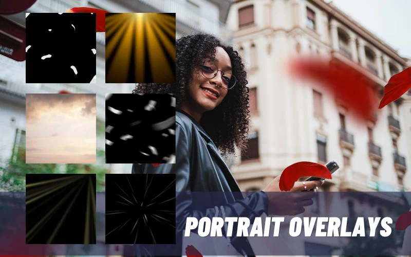 overlay portrait