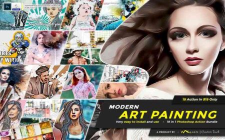 modern art painting cover image