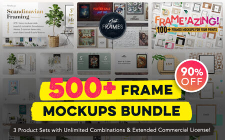 Frame mockups Bundle