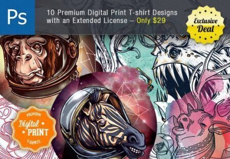 Super Premium T-Shirt Print Designs | Extended License
