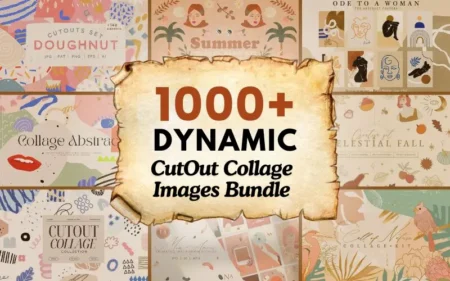 1000 Dynamic Cutout Collage Image Bundle