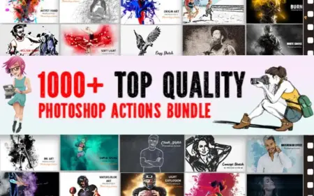 Top quality Photoshop actions bundle