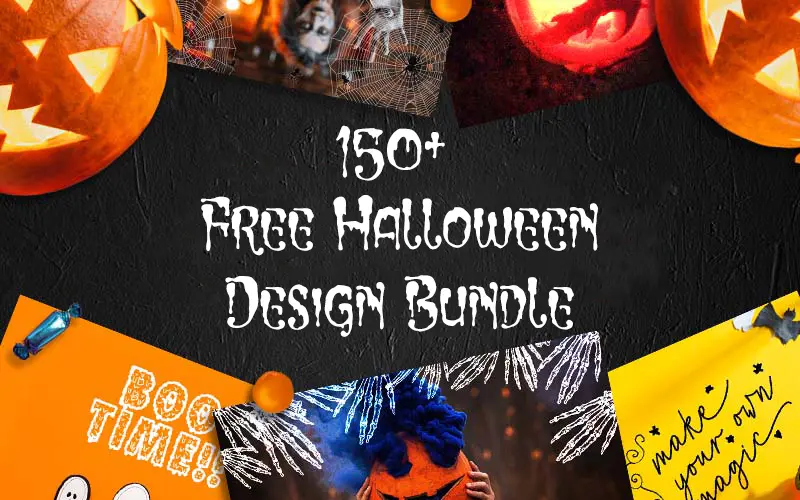 150 Free Haloween Design Bundle