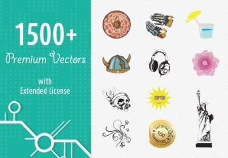 1500+ Premium Vectors Bundle | Extended License