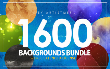 1600+ High Quality Backgrounds Bundle | Extended License