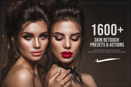 1600+ Skin Retouch Presets & Actions | Extended License