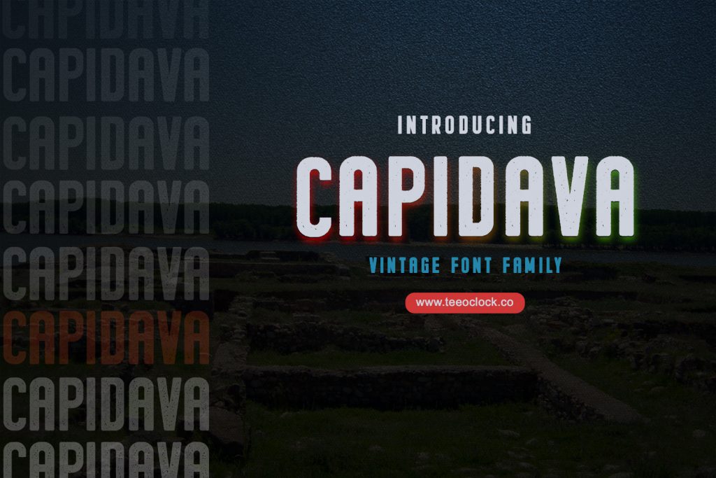 Capidava Vintage font family