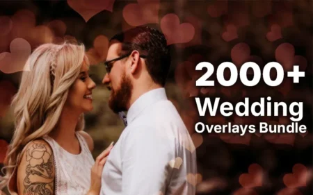 2000+ Wedding Overlays Bundle