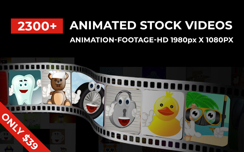 2300+ Animated Stock Videos Feature Image