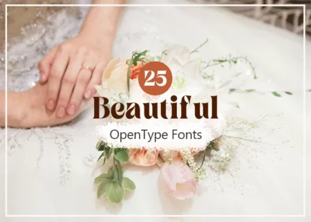 26 Beautiful Opentype Fonts Bundle